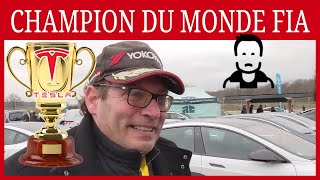 TESLA ROADSTER - Champion du Monde des Energies Alternatives FIA - James MORLAIX