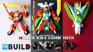 LEGO Speed Build! Monkie Kid's Combi Mech + Mei's Dragon Jet | Monkie Kid 2023 | Beat Build