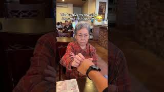 secret Asian grandma handshake 😅 . . . . #grandma #grandmas #asiangrandma #chinesegrandma #blasian