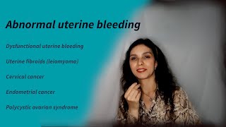 Abnormal uterine bleeding