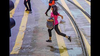 Zebra crossing, Hong Kong