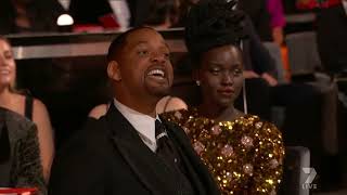 Will Smith slaps Chris Rock at the 2022 Oscars but it's earrape