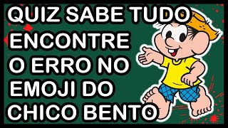 Encontre O Erro No Emoji Do Chico Bento | Quiz Sabe Tudo #Shorts