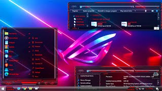 ASUS ROG Theme pack for Windows 10 [1903 - 2004 versions] (2020 update)