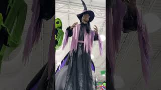 Halloween Witch Animatronic at Menard's! #shorts #menards #halloween