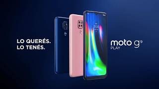 Nuevo #motog9 play | Lo querés. Lo tenés.