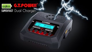 G.T Power X2 mini Dual Channel Charger