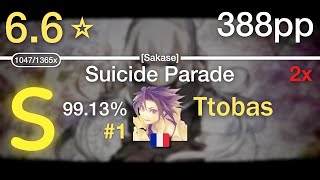 6.6⭐Ttobas | YURRY CANON - Suicide Parade [Sakase] #1 388pp 99.13% 2x