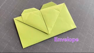 How to make Envelopes With A Paper | Origami Envelope Crafty