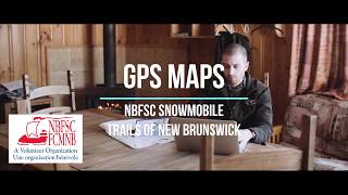 NBFSC Snowmobile Maps of New Brunswick for Garmin GPS Units