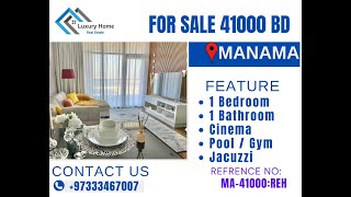 1 BHK FLAT | CINEMA | JACUZZI | POOL / GYM | ma-41000-reh