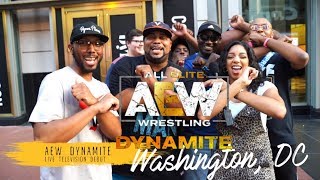 First Ever AEW Dynamite DC | Fan Predictions| Britt Waters