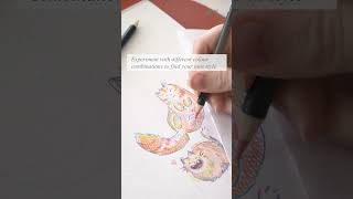 Goldfaber pencils – Hatching #colouredpencil  #drawingtechniques  #illustrations  #fabercastell