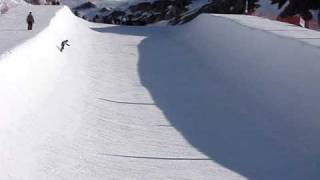 Raphaël Puygrenier CO7Laux Champion de france poussin snowboard halfpipe 2009