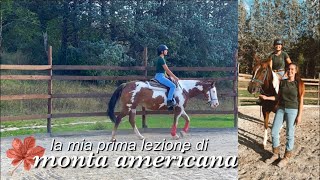 provo la monta americana. un pomeriggio con Giulia 🤠|| Flaminia Bologna