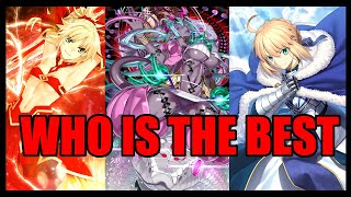 Who is the Best Buster Saber FateGrand Order