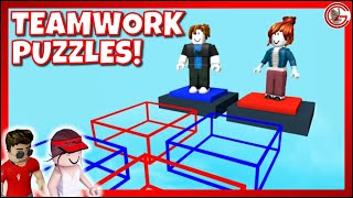 Teamwork Puzzles! Quebra-Cabeças de Trabalho em Equipe! [Roblox] [Canal da Geninho]