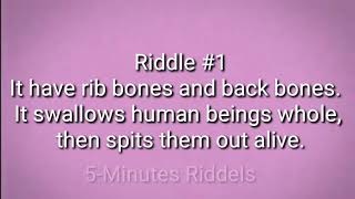 5 Hard Riddles You Will Lose Your Mind