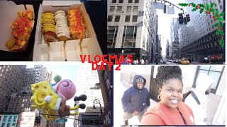 VLOGMAS DAY 2| MACY'S DAY PARADE+KOREAN CORN DOGS+NYC DAY IN THE LIFE