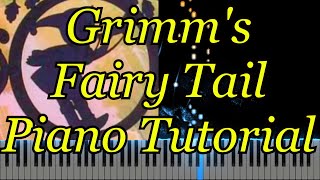 Cuentos de los hermanos Grimm Vals Grimm's fairy tail Vals Piano Tutorial