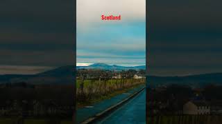 Approaching Coaltown of Wemyss and East Wemyss, mountains, Scotland