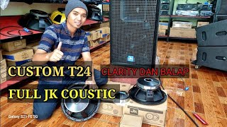 CUSTOM T24 FULL JK COUSTIC HARGA MURAH