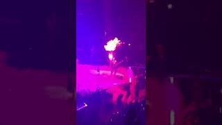 KISS live Pittsburgh March 30 2019 "War Machine" fire