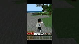 Fazendo absolutamente coisas aleatórias no Minecraft #shorts