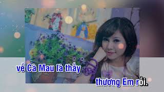 KARAOKE Áo mới Cà Mau # ST Thanh Sơn # NHẠC SỐNG KTV