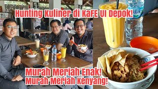 KaFE! Kantin FE UI Depok! Tempatnya Cozy di pinggir danau. Makanannya Enak dan Murah!