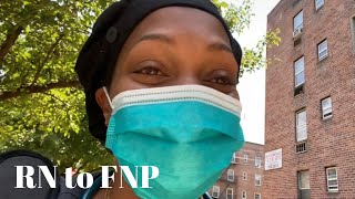 SPEND THE DAY WITH ME WORKING AS A NURSE PRACTITIONER| RN to FNP| Homecare nurse practitioner