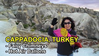 CAPPADOCIA, TURKEY. Amazing Experience at Fairy Chimney and Fly With Hot Air Balloons.