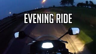 Evening ride | Yamaha YZF R125 walkaround