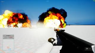 ► Battlefield 2 Remake in UE4 - Destruction