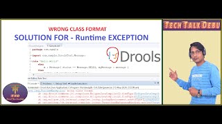 Solution For - java.lang.RuntimeException: wrong class format DROOL Program - Rules Engine | Eclipse