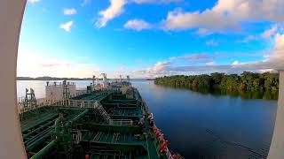 Transiting Panama canal