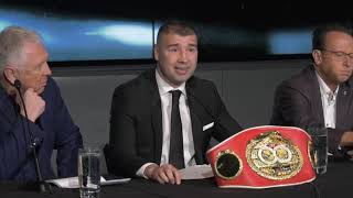 LUCIAN BUTE - Official Retirement Press Conference - boxing - 20.03.2019