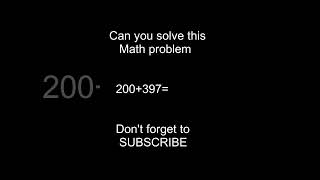 Solve this Math problem #trending #youtube #shortsfeed #viral #shorts #youtubeshorts #maths #math