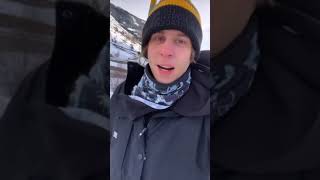 Rubius reacciona a la nieve de Andorra