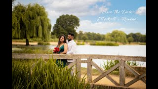 Meckvill & Rowena | Save the date 2022 | Uk Goan