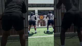 USC Football D Line Training