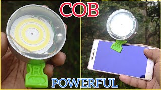 Awesome Idea Using Powerful COB Light || DIY - LED Light For Shooting