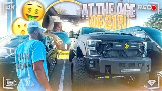 iKarny's Garage Buys $200,000 Lifted Truck At 21!? **Ft Bandmankevo**