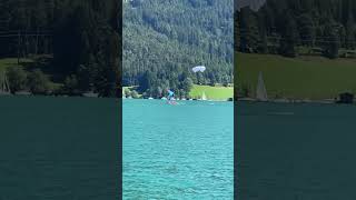 Paragliding in Water #paragl liding #travel #austriatravel #travel #achensee