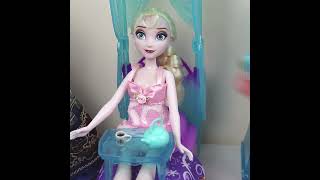 Style Doll's Bedroom! Queen Elsa's Morning Routine #Dollsworld #dollsstory #dollstyle #dollstuff