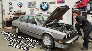 I Bought an Abandoned S38 Swapped E28 535is | The Vintage BMW Find of a Lifetime!