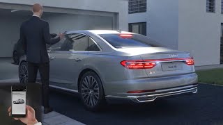 Audi A8 - Audi AI parking pilot and garage pilot