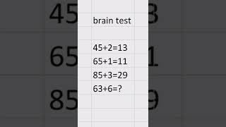 brain test only for genius 🤔🧐✅✅