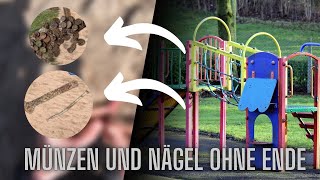 Schatzsuche auf dem Spielplatz - Münzjagd