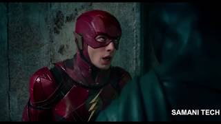 [60FPS] JUSTICE LEAGUE Movie Clip   Batman Inspires Flash  60FPS HFR HD